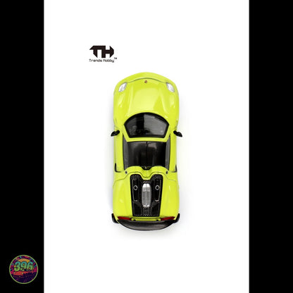 Trends Hobby - Porsche 918 Spyder in Acid Green – 1:64 Trends Hobby Diecast Model