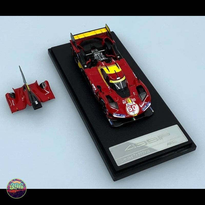 HKM - Ferrari 499P #50 Le Mans 24 Hours Shell Livery – 1:64 HKM Diecast Model