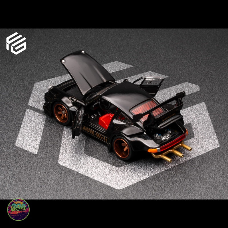 [PREORDER] FG Model - RWB 930 Black – 1:64 FG Model Diecast Model