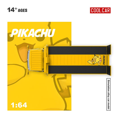 [PREORDER] Cool Car - Pikachu H300 Flatbed Transport Trailer – 1:64 Cool Car Diecast Model