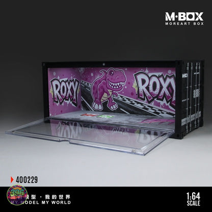 [PREORDER] M·BOX - Rexy Dinosaur Painted Container Scene 400231 – 1:64 M·BOX Diecast Display