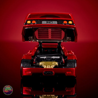 [PREORDER] Hot Wheels - Ferrari F40 Red Chrome RLC – 1:64 Hot Wheels Diecast Model