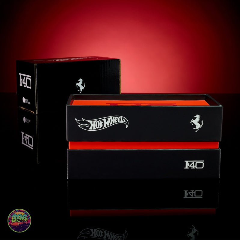 [PREORDER] Hot Wheels - Ferrari F40 Red Chrome RLC – 1:64 Hot Wheels Diecast Model