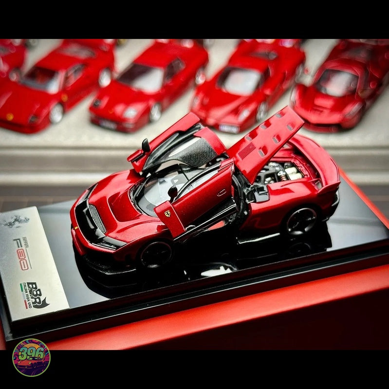 [PREORDER] BBR x AR Box - Ferrari F80 in Rosso Corsa Red – 1:64 BBR Diecast Model