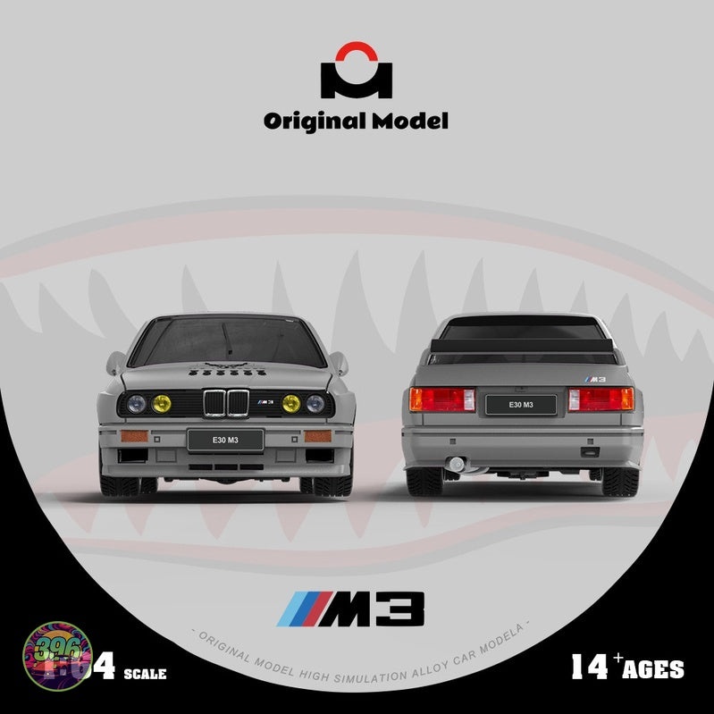 [PREORDER] Original Model - BMW E30 M3 U.S. Air Force Shark Mouth Livery – 1:64 Original Model Diecast Model