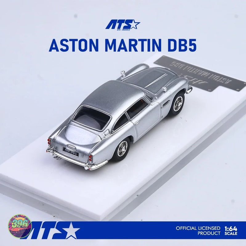 ATS Models - Aston Martin DB5 Silver Birch – 1:64 ATS Models Diecast Model