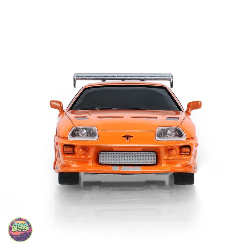 [PREORDER] GreenLight - Toyota Supra RC Orange Roadboy Livery with Remote Control Case – 1:64 GreenLight Diecast Model