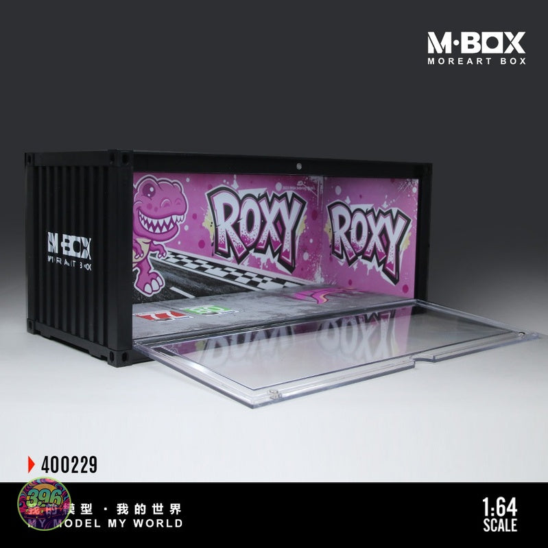 [PREORDER] M·BOX - Rexy Dinosaur Painted Container Scene 400231 – 1:64 M·BOX Diecast Display