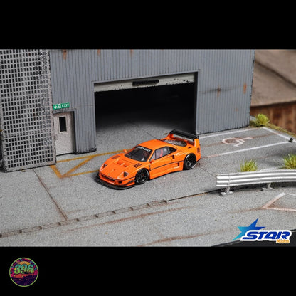 [PREORDER] Star Models - Ferrari F40 LBW Liberty Walk in Silver – 1:64 Star Models Diecast Model