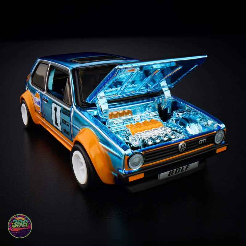 [PREORDER] Hot Wheels RLC - 1976 Volkswagen Golf Mk1 GTI Gulf Livery – 1:64 Hot Wheels Diecast Model