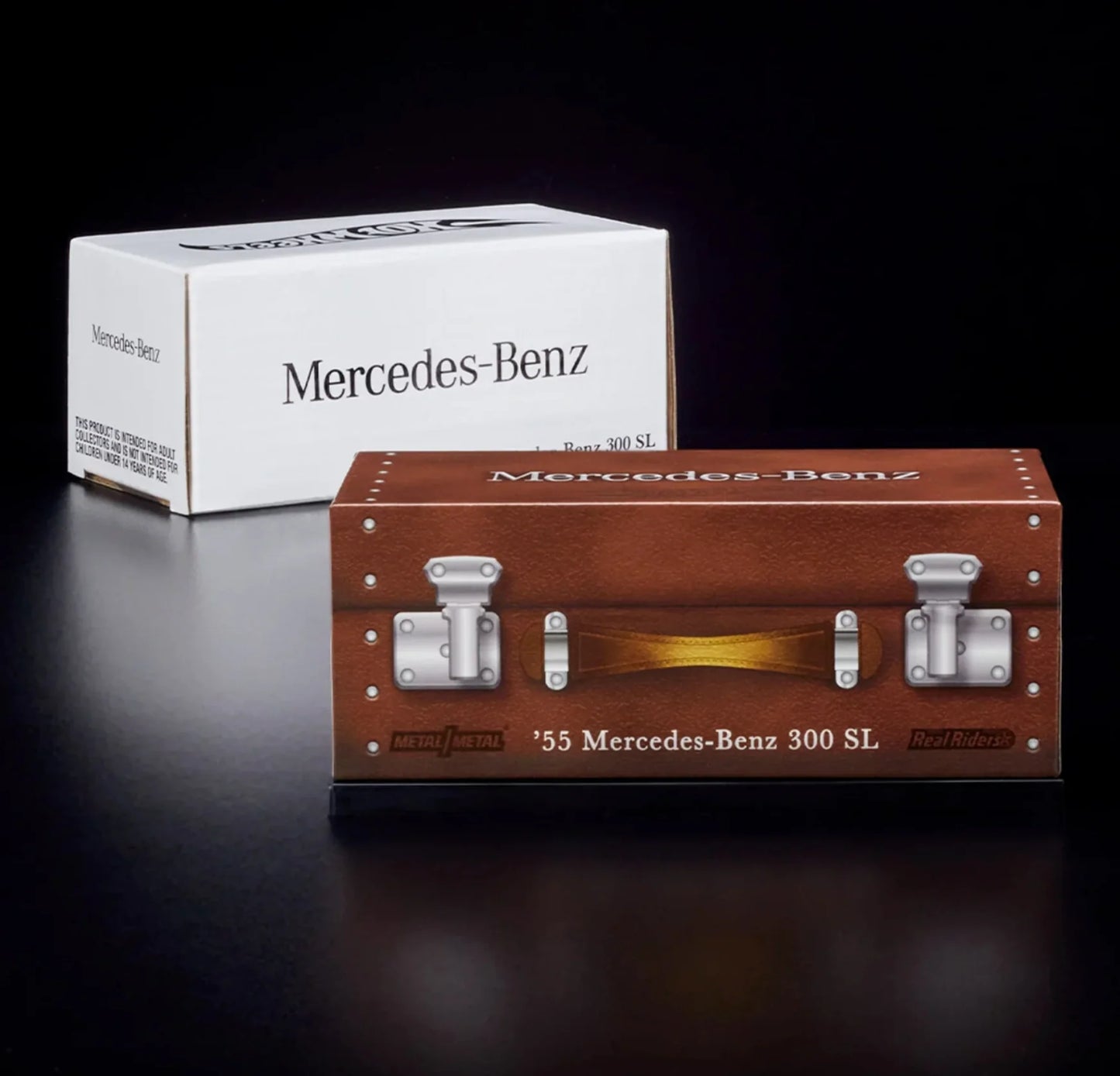 Hot Wheels RLC Exclusive '55 Mercedes-Benz 300 SL 1:64 Diecast - Spectraflame Oxblood