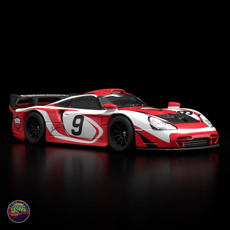 [PREORDER] Hot Wheels - Porsche 911 GT1 #9 Leylandowski Racing Livery – 1:64 Hot Wheels Diecast Model