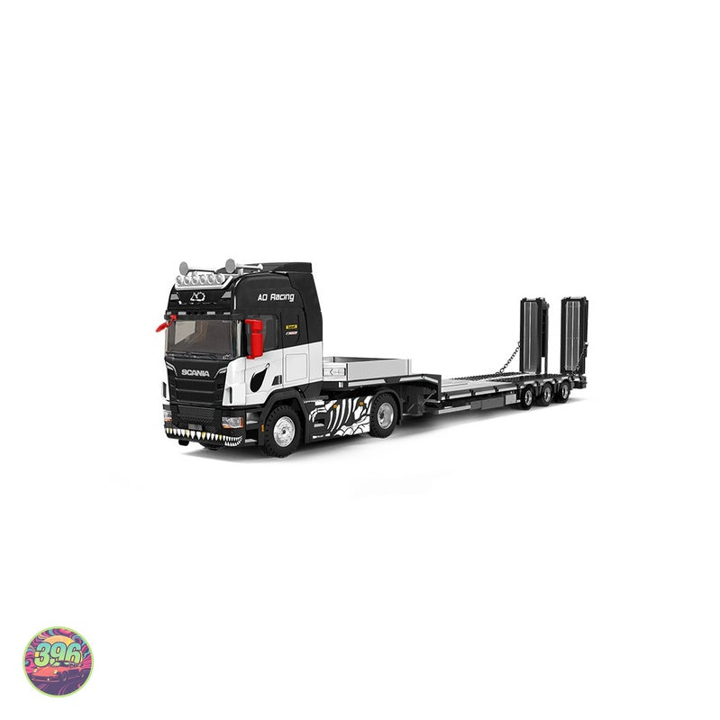 [PREORDER] Cool Car - Scania Flatbed Skeleton Rexy Truck – 1:64 Cool Car Diecast Model