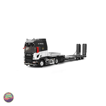 [PREORDER] Cool Car - Scania Flatbed Skeleton Rexy Truck – 1:64 Cool Car Diecast Model