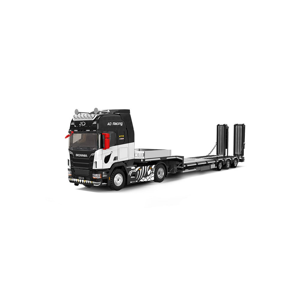 [PREORDER] Cool Car - Scania Flatbed Skeleton Rexy Truck – 1:64 Cool Car Diecast Model