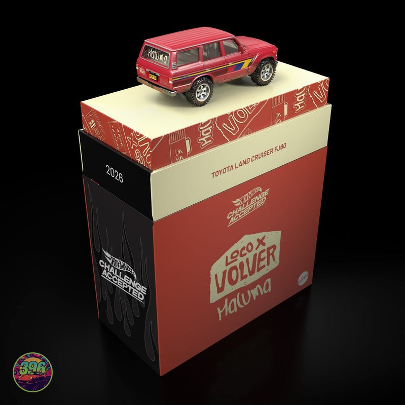 [PREORDER] Hot Wheels - Toyota Land Cruiser FJ60 'Loco x Volver Maluma' – 1:64 Hot Wheels Diecast Model