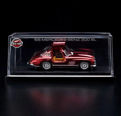 Hot Wheels RLC Exclusive '55 Mercedes-Benz 300 SL 1:64 Diecast - Spectraflame Oxblood