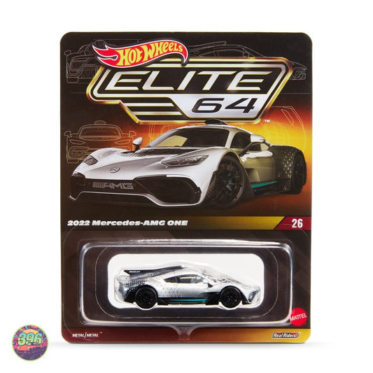 [PREORDER] Hot Wheels Elite64 - Mercedes-AMG One in Silver – 1:64 Hot Wheels Elite64 Diecast Model