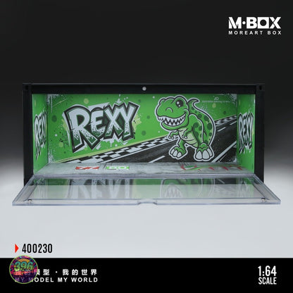 [PREORDER] M·BOX - Rexy Dinosaur Painted Container Scene 400231 – 1:64 M·BOX Diecast Display