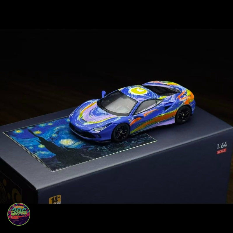 [PREORDER] Karium - Ferrari F8 Tributo Starry Night Edition – 1:64 Karium Diecast Model
