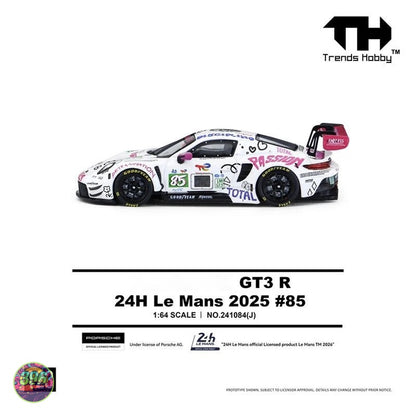 Trends Hobby - Porsche 911 GT3 R #85 Iron Dames 24H Le Mans 2025 – 1:64 Trends Hobby Diecast Model