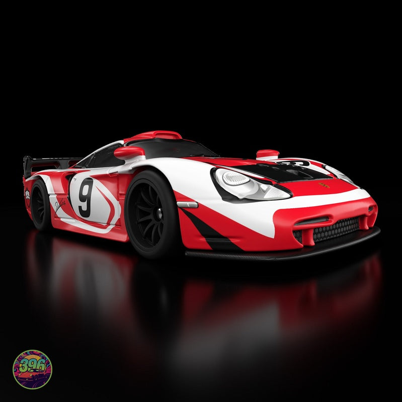 [PREORDER] Hot Wheels - Porsche 911 GT1 #9 Leylandowski Racing Livery – 1:64 Hot Wheels Diecast Model
