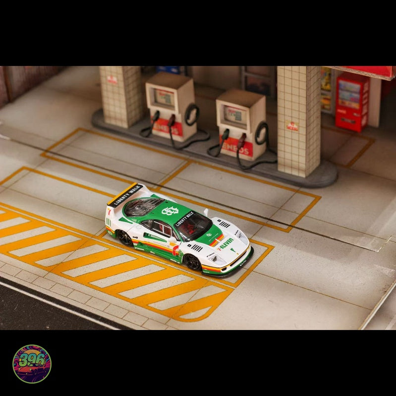 Ghost Player - Ferrari F40 Castrol Livery '7-Eleven' – 1:64 Ghost Player Diecast Model