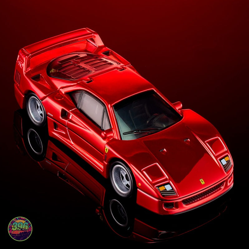 [PREORDER] Hot Wheels - Ferrari F40 Red Chrome RLC – 1:64 Hot Wheels Diecast Model