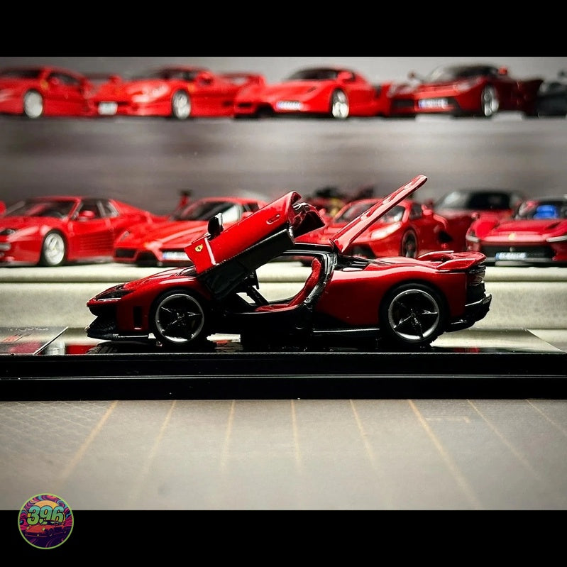 PREORDER] BBR x AR Box - Ferrari F80 in Rosso Corsa Red – 1:64 BBR