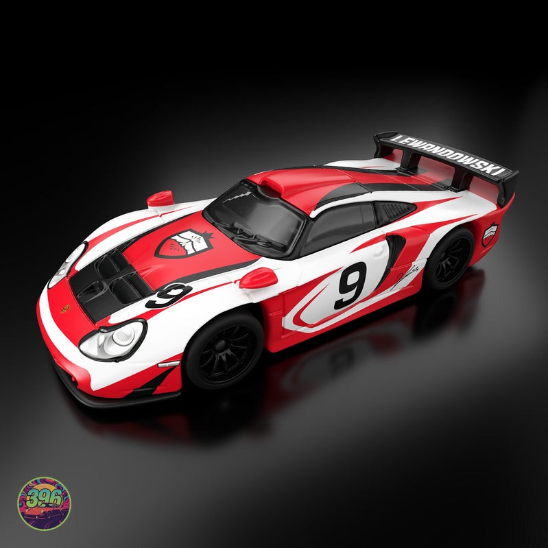 [PREORDER] Hot Wheels - Porsche 911 GT1 #9 Leylandowski Racing Livery – 1:64 Hot Wheels Diecast Model
