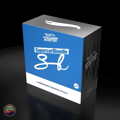 [PREORDER] Hot Wheels - Supercar Blondie Lamborghini Huracán Blue Floral Wrap – 1:64 Hot Wheels Diecast Model