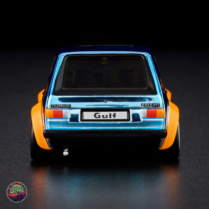 [PREORDER] Hot Wheels RLC - 1976 Volkswagen Golf Mk1 GTI Gulf Livery – 1:64 Hot Wheels Diecast Model