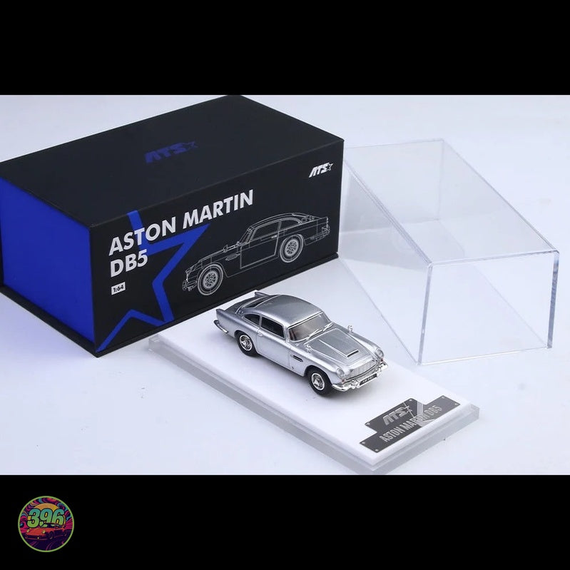 ATS Models - Aston Martin DB5 Silver Birch – 1:64 ATS Models Diecast Model