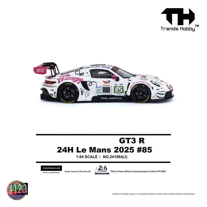 Trends Hobby - Porsche 911 GT3 R #85 Iron Dames 24H Le Mans 2025 – 1:64 Trends Hobby Diecast Model