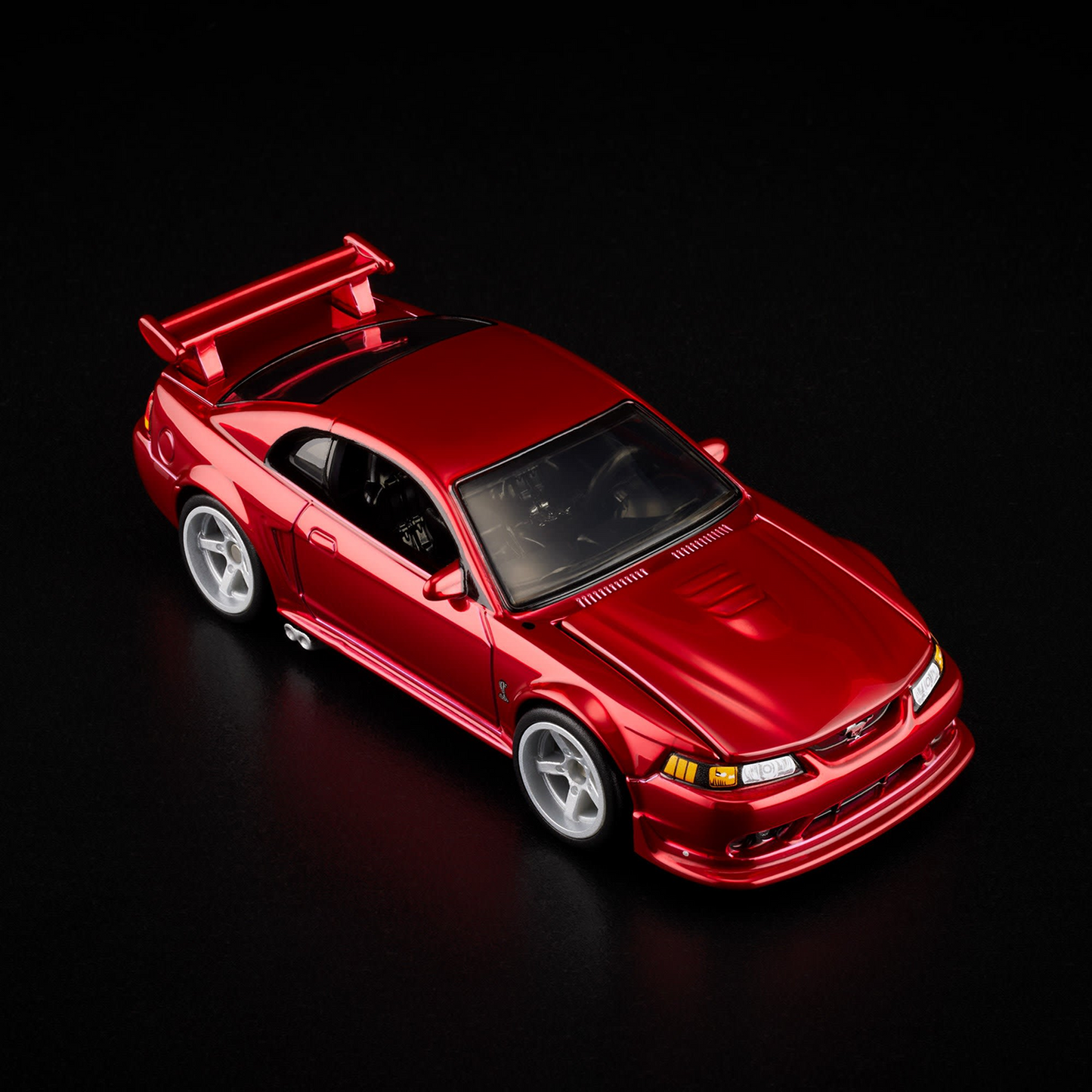 2000 Ford Mustang SVT Cobra R in Spectraflame Red – Hot Wheels Red Line Club RLC Exclusive 1:64 Diecast
