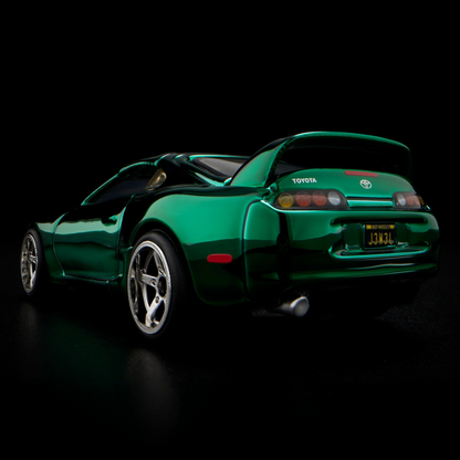 1997 Toyota Supra Dark Green – Hot Wheels Red Line Club RLC Exclusive 1:64 Diecast