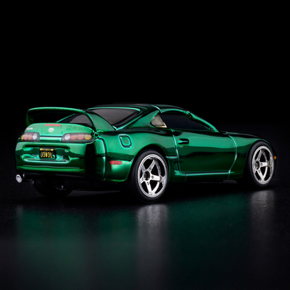 1997 Toyota Supra Dark Green – Hot Wheels Red Line Club RLC Exclusive 1:64 Diecast