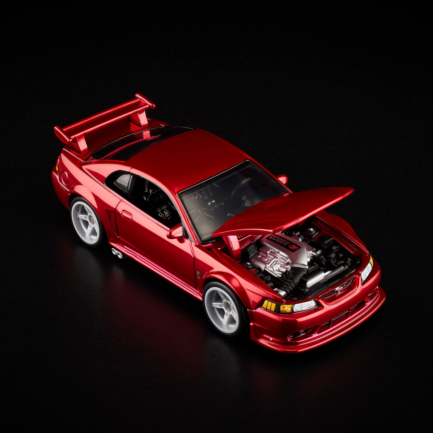 2000 Ford Mustang SVT Cobra R in Spectraflame Red – Hot Wheels Red Line Club RLC Exclusive 1:64 Diecast