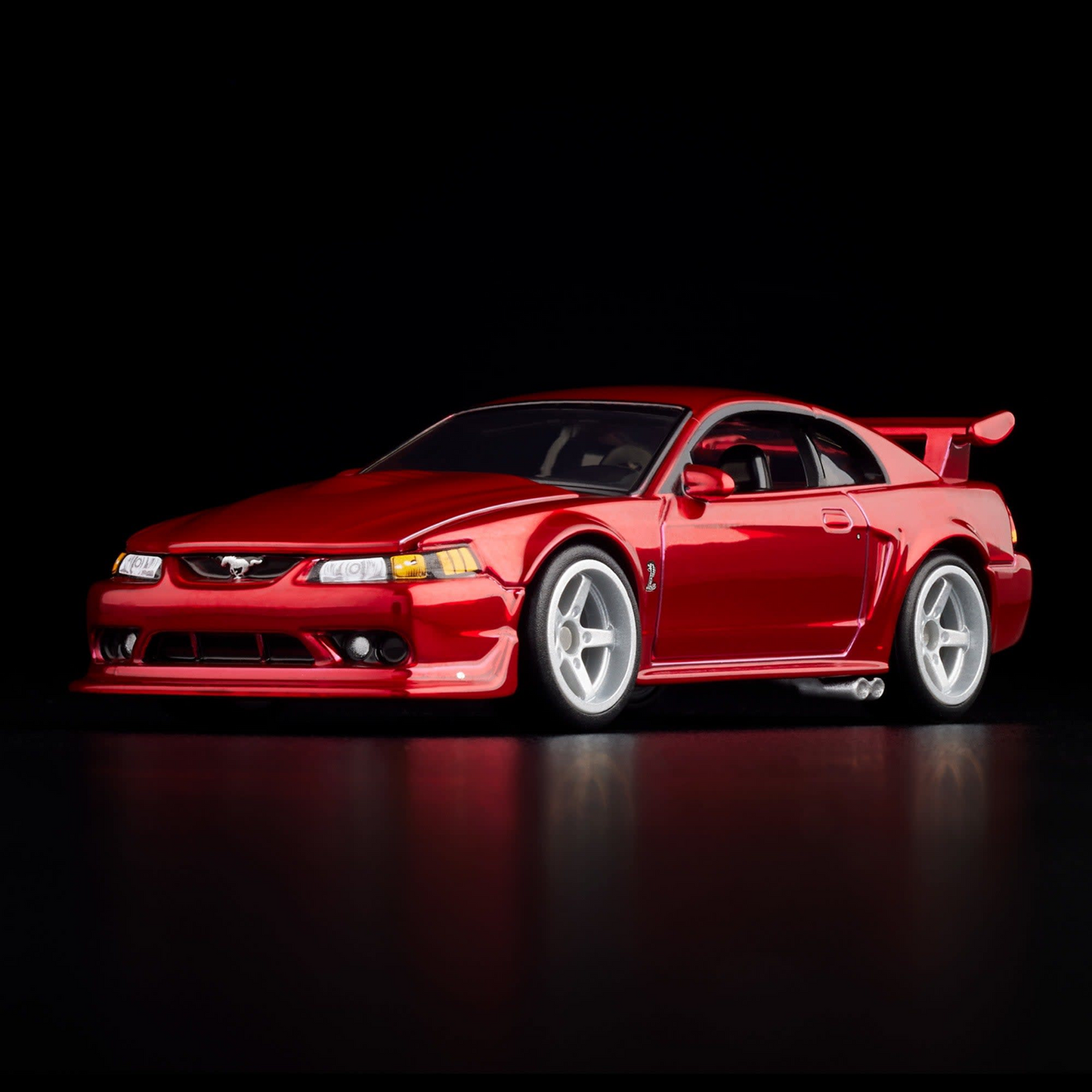 2000 Ford Mustang SVT Cobra R in Spectraflame Red – Hot Wheels Red Line Club RLC Exclusive 1:64 Diecast