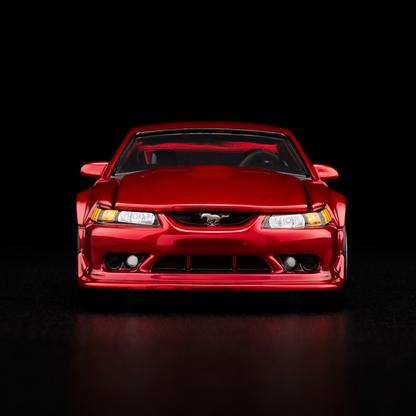 2000 Ford Mustang SVT Cobra R in Spectraflame Red – Hot Wheels Red Line Club RLC Exclusive 1:64 Diecast