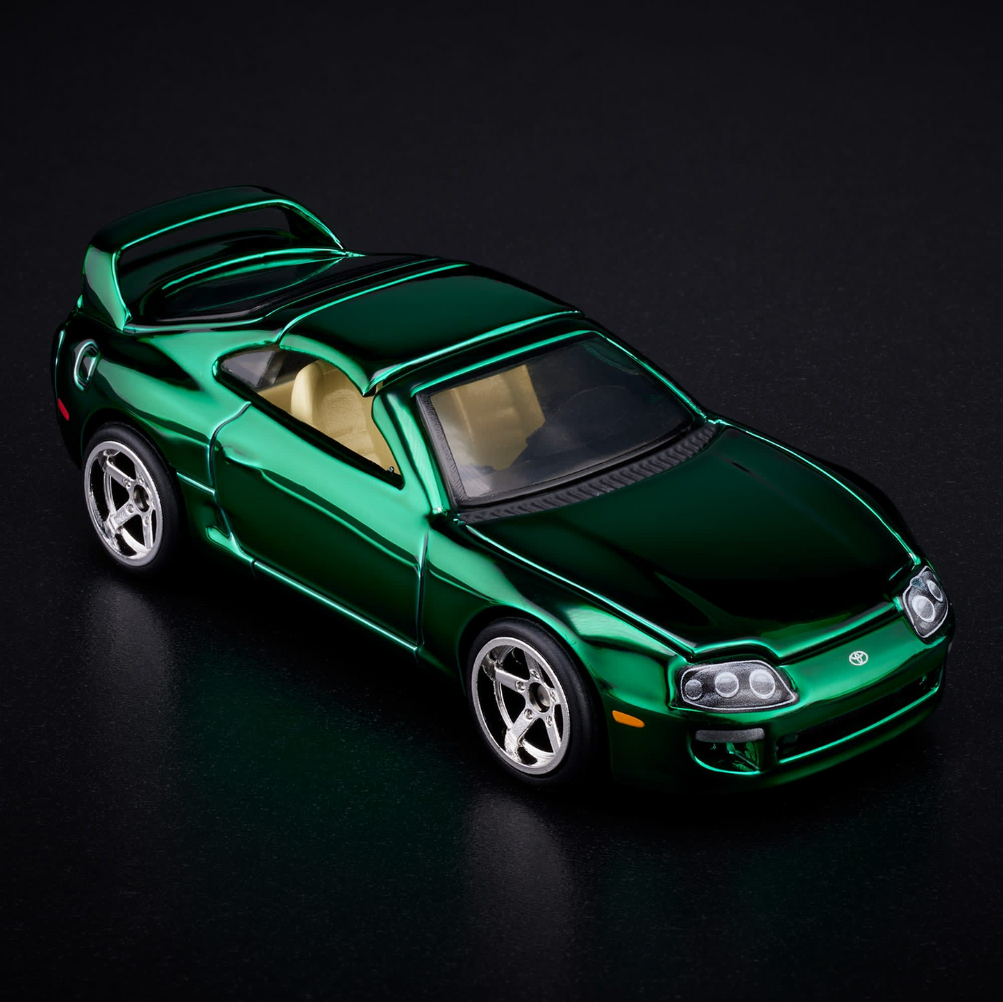 1997 Toyota Supra Dark Green – Hot Wheels Red Line Club RLC Exclusive 1:64 Diecast
