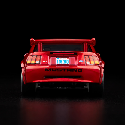 2000 Ford Mustang SVT Cobra R in Spectraflame Red – Hot Wheels Red Line Club RLC Exclusive 1:64 Diecast