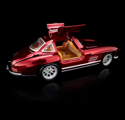 Hot Wheels RLC Exclusive '55 Mercedes-Benz 300 SL 1:64 Diecast - Spectraflame Oxblood