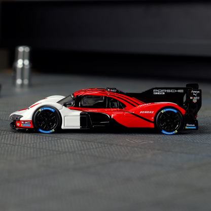 Elite64 - Porsche 963 Penske White & Red – Hot Wheels Elite 64 1:64 Diecast #17
