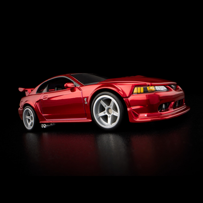 2000 Ford Mustang SVT Cobra R in Spectraflame Red – Hot Wheels Red Line Club RLC Exclusive 1:64 Diecast