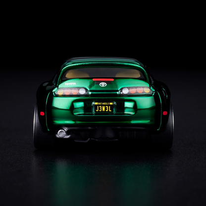 1997 Toyota Supra Dark Green – Hot Wheels Red Line Club RLC Exclusive 1:64 Diecast