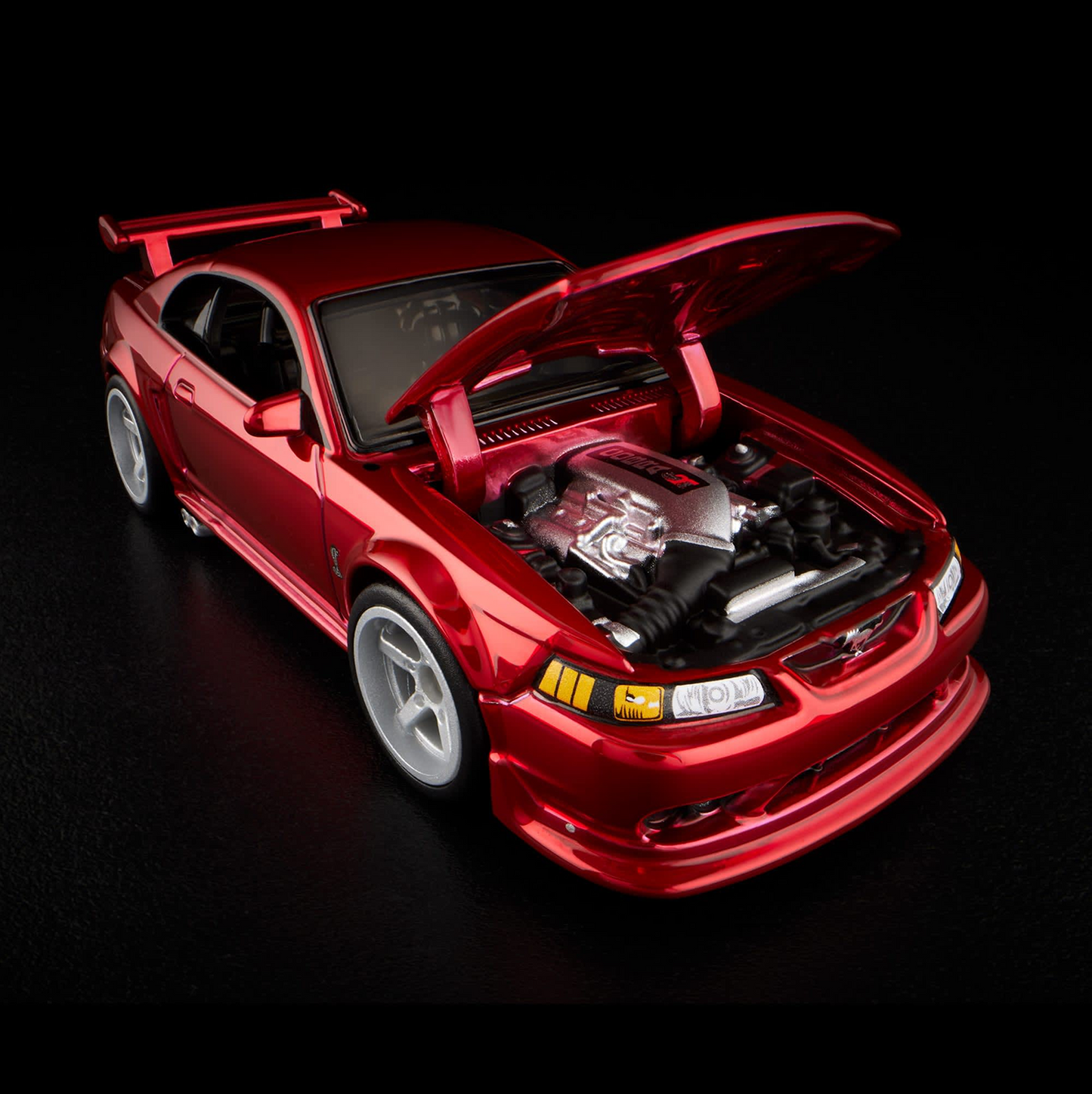 2000 Ford Mustang SVT Cobra R in Spectraflame Red – Hot Wheels Red Line Club RLC Exclusive 1:64 Diecast