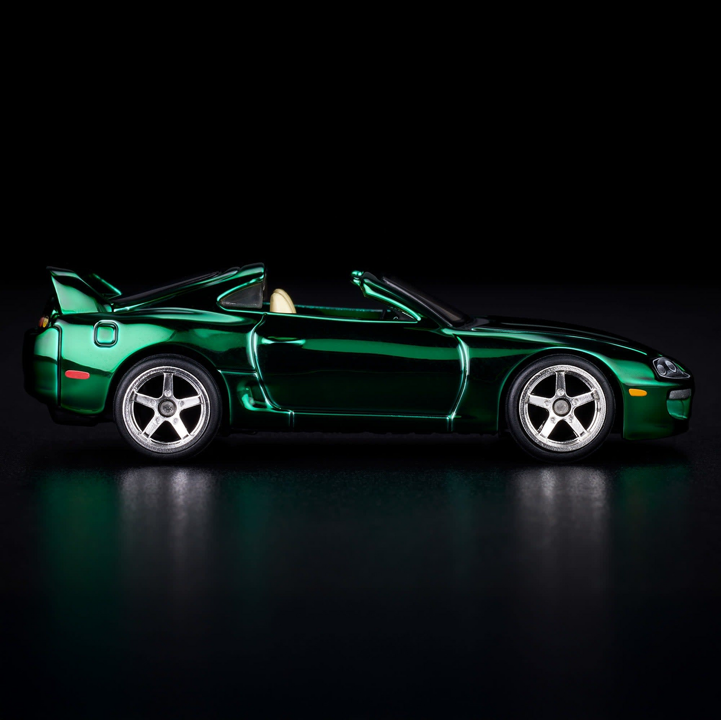 1997 Toyota Supra Dark Green – Hot Wheels Red Line Club RLC Exclusive 1:64 Diecast