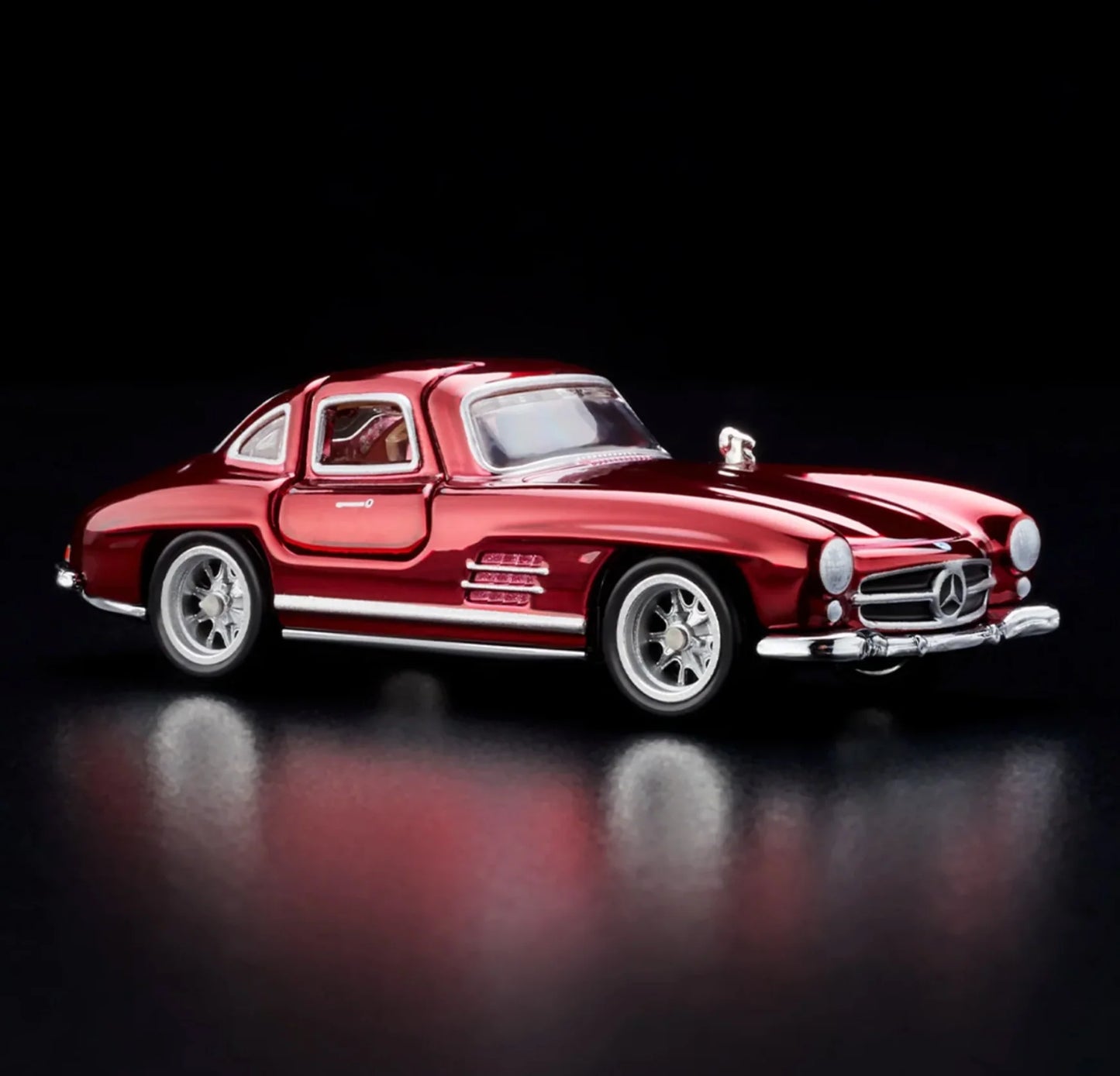 Hot Wheels RLC Exclusive '55 Mercedes-Benz 300 SL 1:64 Diecast - Spectraflame Oxblood