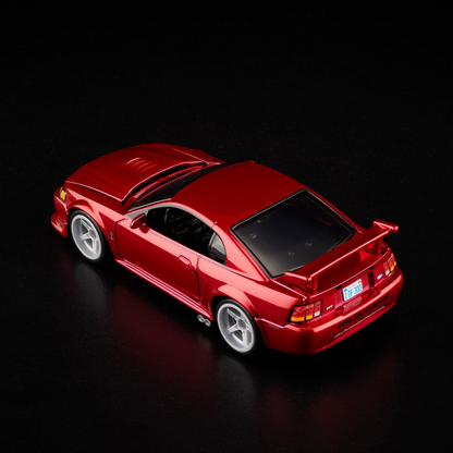 2000 Ford Mustang SVT Cobra R in Spectraflame Red – Hot Wheels Red Line Club RLC Exclusive 1:64 Diecast
